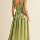 &Merci - Ruffle Sleeve Sundress