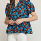 Entro - Floral & Ruffle Top