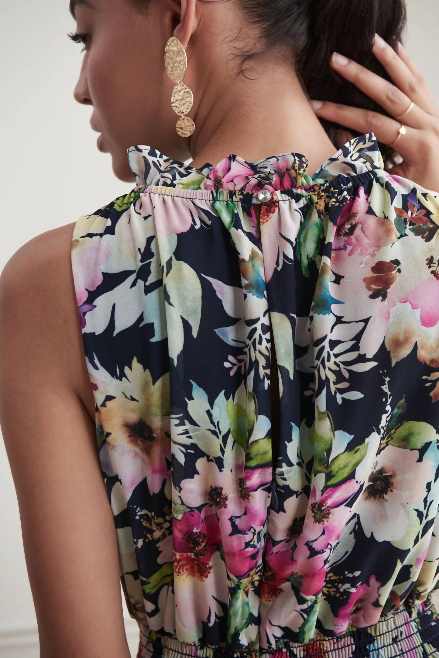 Joseph Ribkoff - Floral Halter Dress
