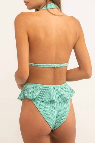 Montce - Crochet Tamarindo Ruffle Bikini Bottom