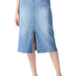 Joseph Ribkoff - Denim A-Line Midi Skirt