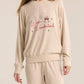 Z Supply - Cassie Wine Wonderland Long Sleeve Top