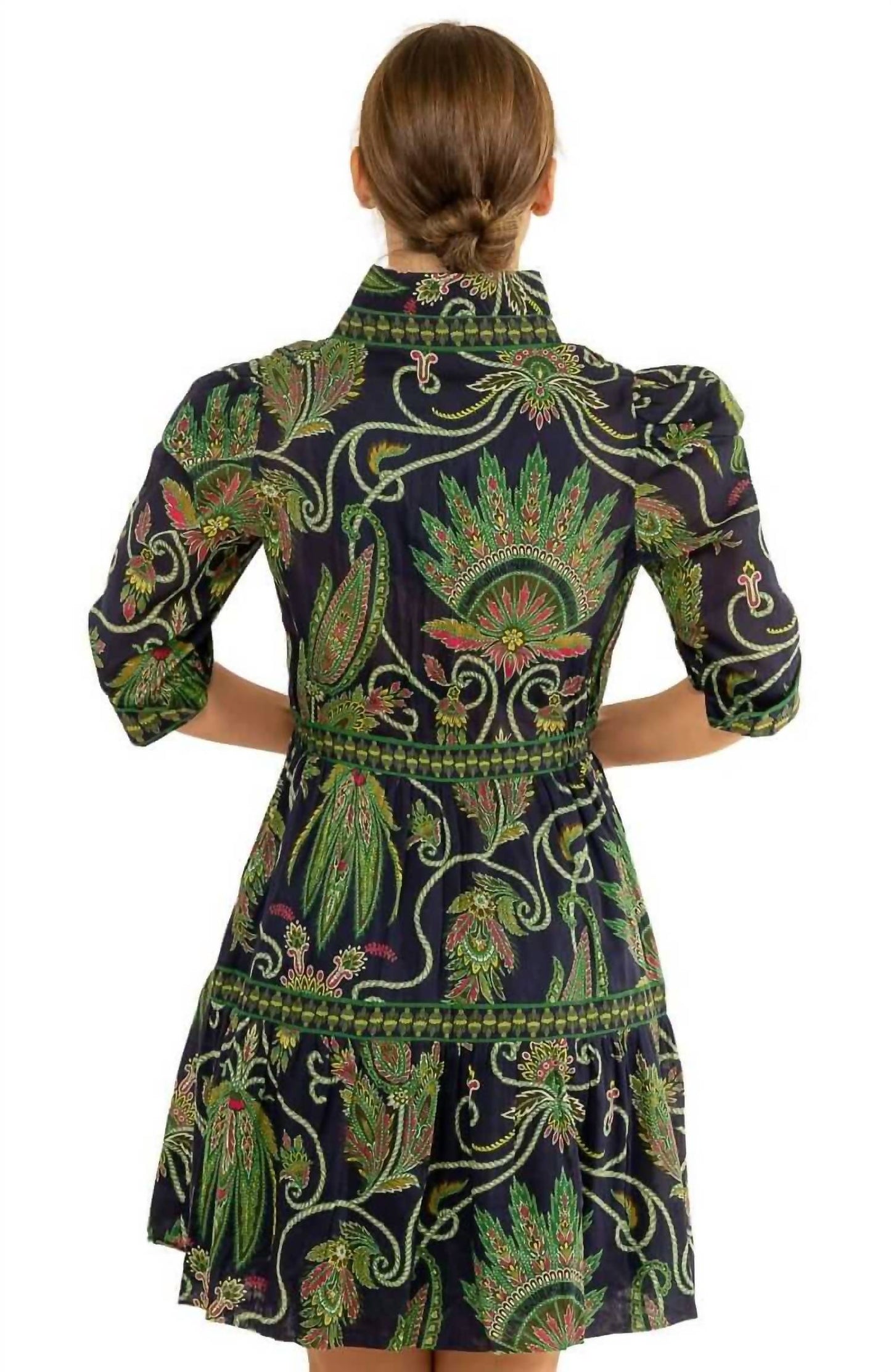 Gretchen Scott - DAMSEL MIDI DRESS - PLUME