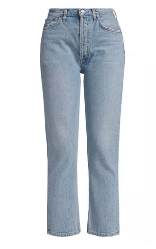 Agolde - Riley High Rise Straight Jeans