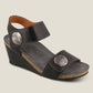 Taos - Women's Carousel 3 Leather Wedge Sandal