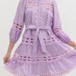 Entro - Pearl & Lace Mini Dress