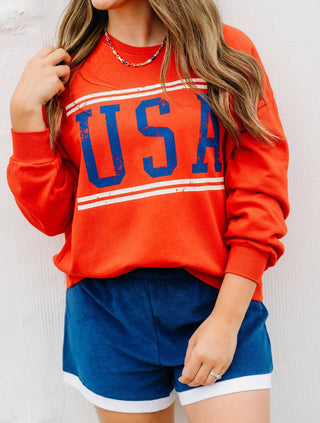 Z Supply - Usa Sunday Sweatshirt