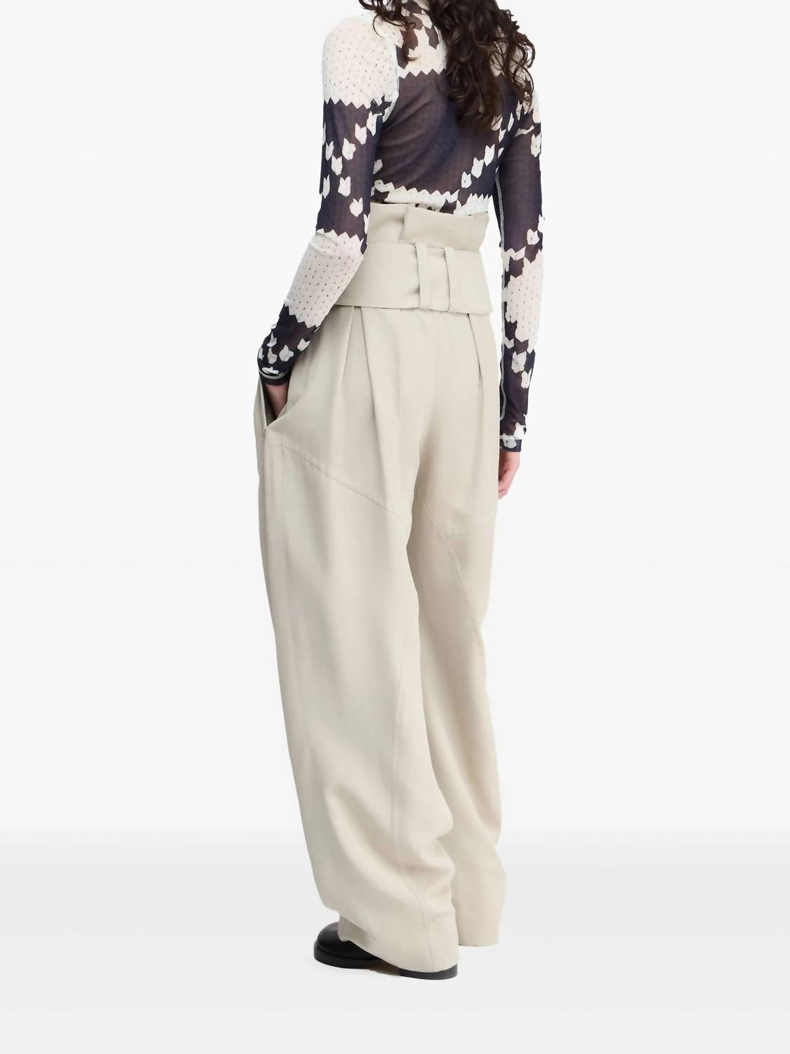 Jw Anderson - Gathered D Ring Trouser
