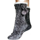 Julia Rose - Women's Meredith Cozy Fleece Lined Pom Socks