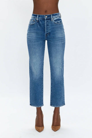 Pistola - Charlie High Rise Straight Ankle Jeans