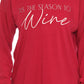 Pj Salvage - Women's Tis The Season To Wine Top