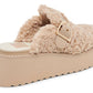 Dolce Vita - Women's Lelani Plush Platform Slip On Sandal