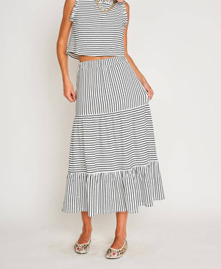 Dra Los Angeles - Maya Stripe Skirt