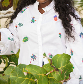 Emily Lovelock - Mona Button Up Shirt - Plus