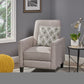 Elegant Push Back Chair for Home
