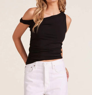 Bobi - Twist Off The Shoulder Top