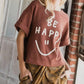 Bucketlist - Be Happy Graphic Tee