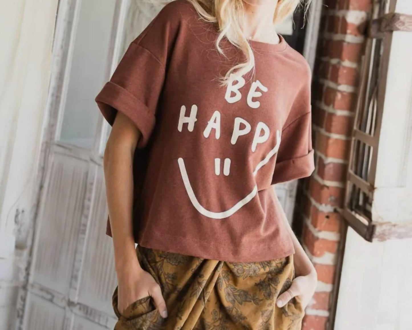 Bucketlist - Be Happy Graphic Tee