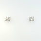 Aamiaa - 1.00 Carat Natural Diamond Round Brilliant Stud Earrings