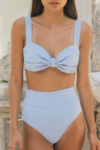 Montce - Women's Added Coverage High Rise Bikini Bottom