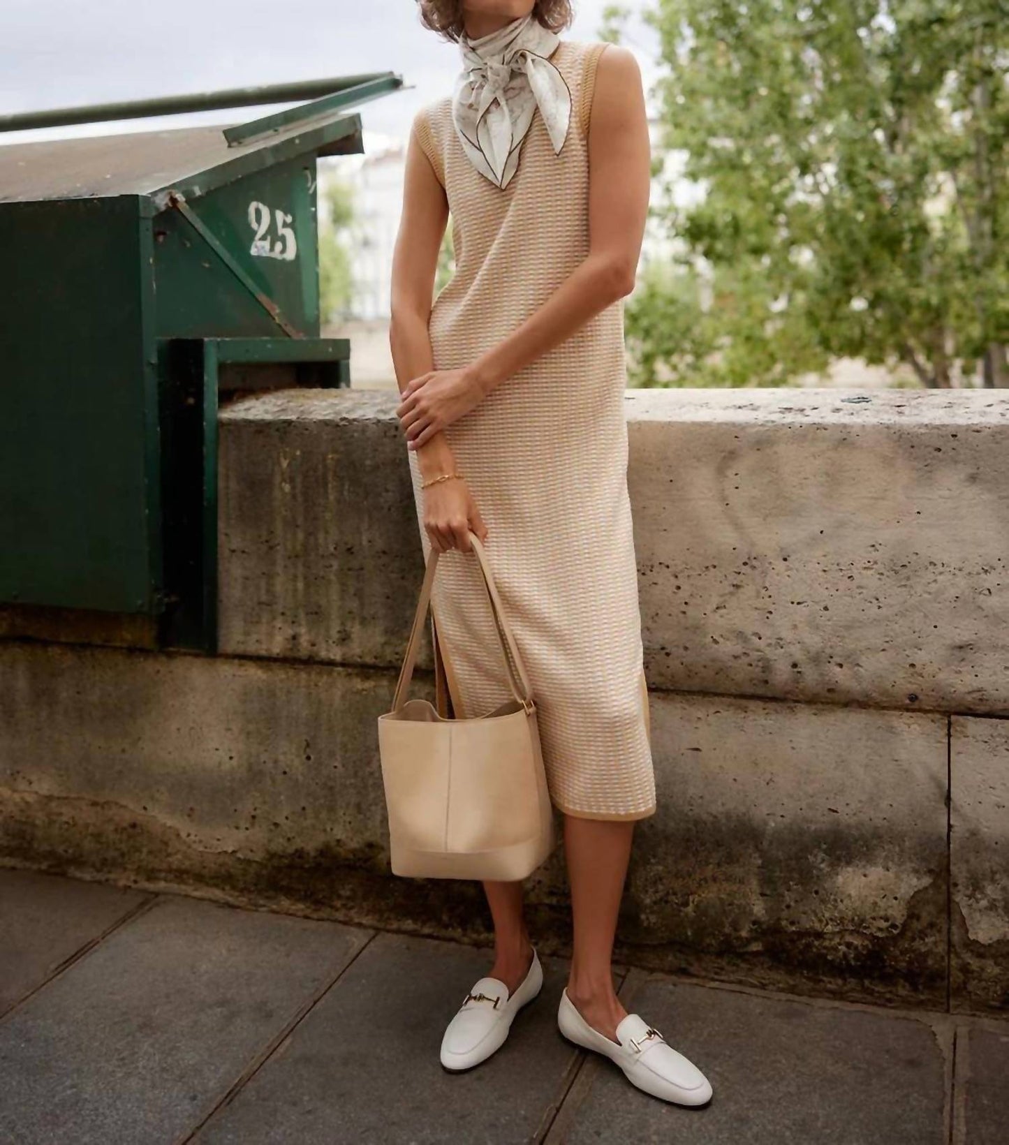 Varley - Aoife Knit Midi Dress