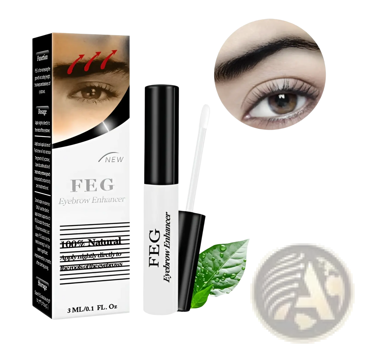 Feg Eyebrow Enhancer Growth Serum for Longer Brows