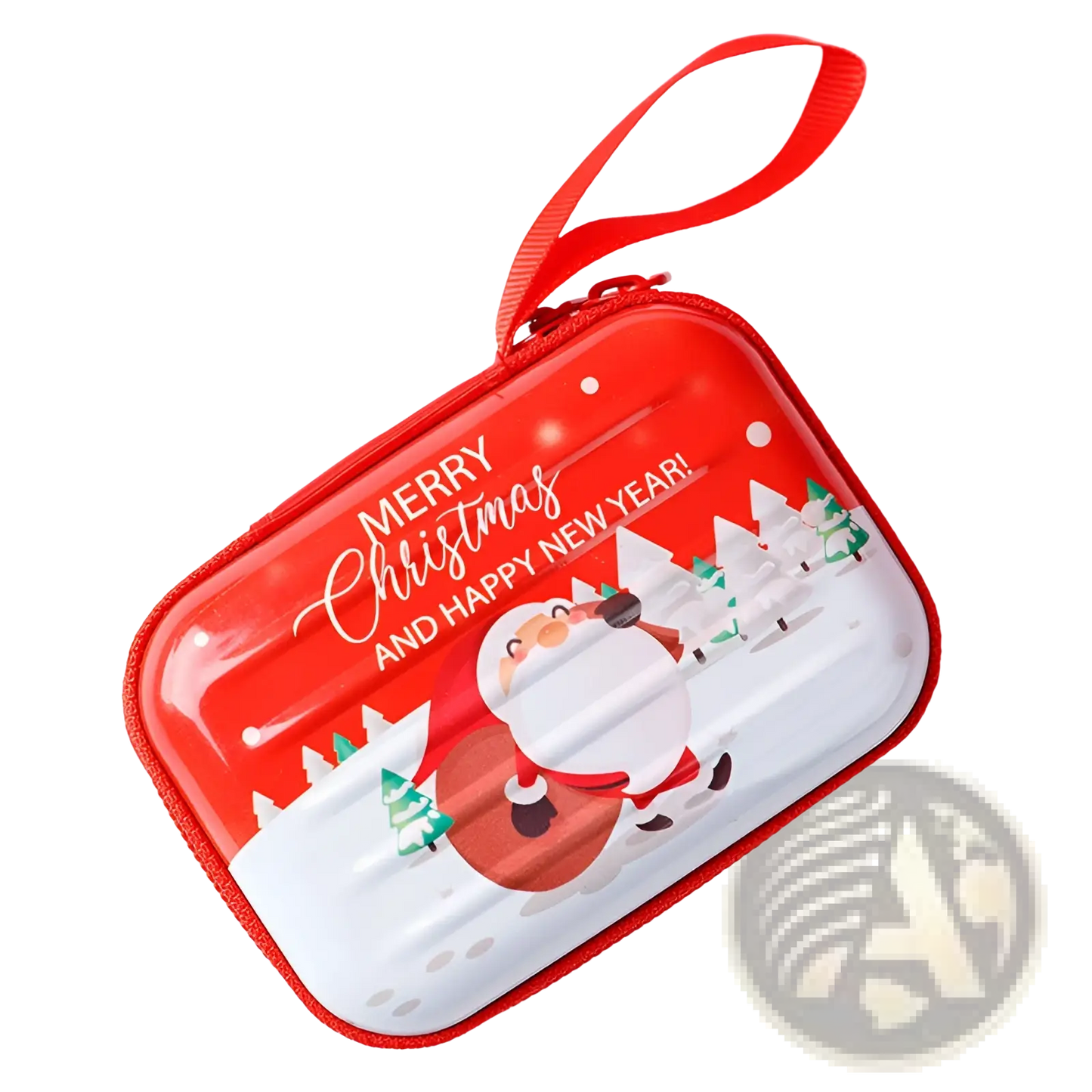 Festive Christmas and Galaxy Tinplate Zipper Coin Purses
