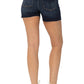 Judy Blue - EXPOSED BUTTON FLY HIGH RISE SHORTS