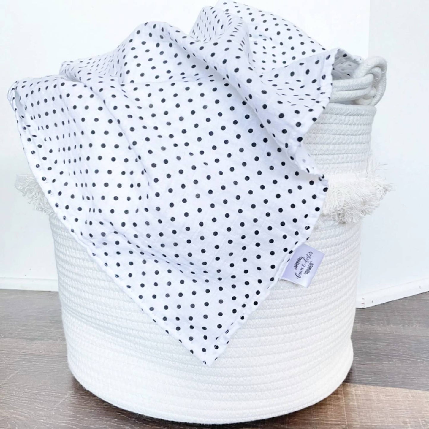 Fawn & Foster - Baby Organic Muslin Gauze Swaddle Blanket - Hazel