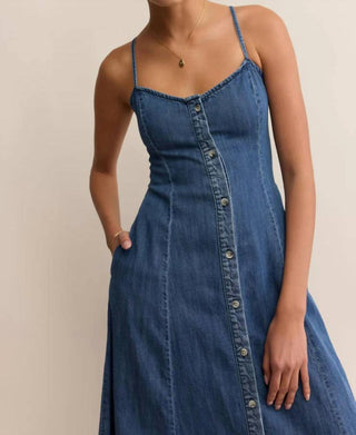 Z Supply - Angel Eyes Denim Midi Dress