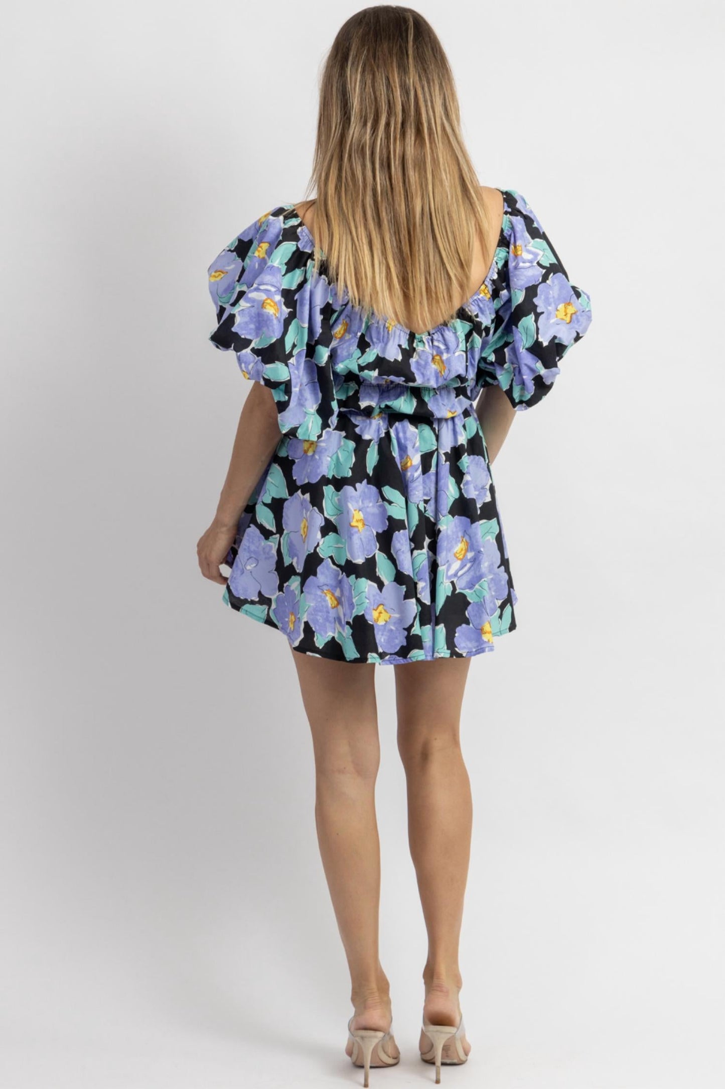 &Merci - LOVER PUFF SLEEVE MINI DRESS