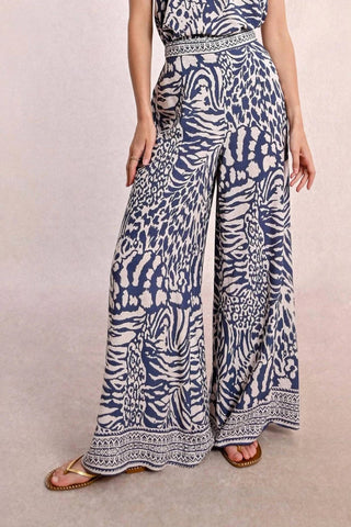 Molly Bracken - Zebra Wide Leg Pants