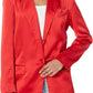 Steve Madden - Sateen One Button Blazer