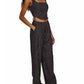 Another Girl - Pinstripe Wide Leg Trouser