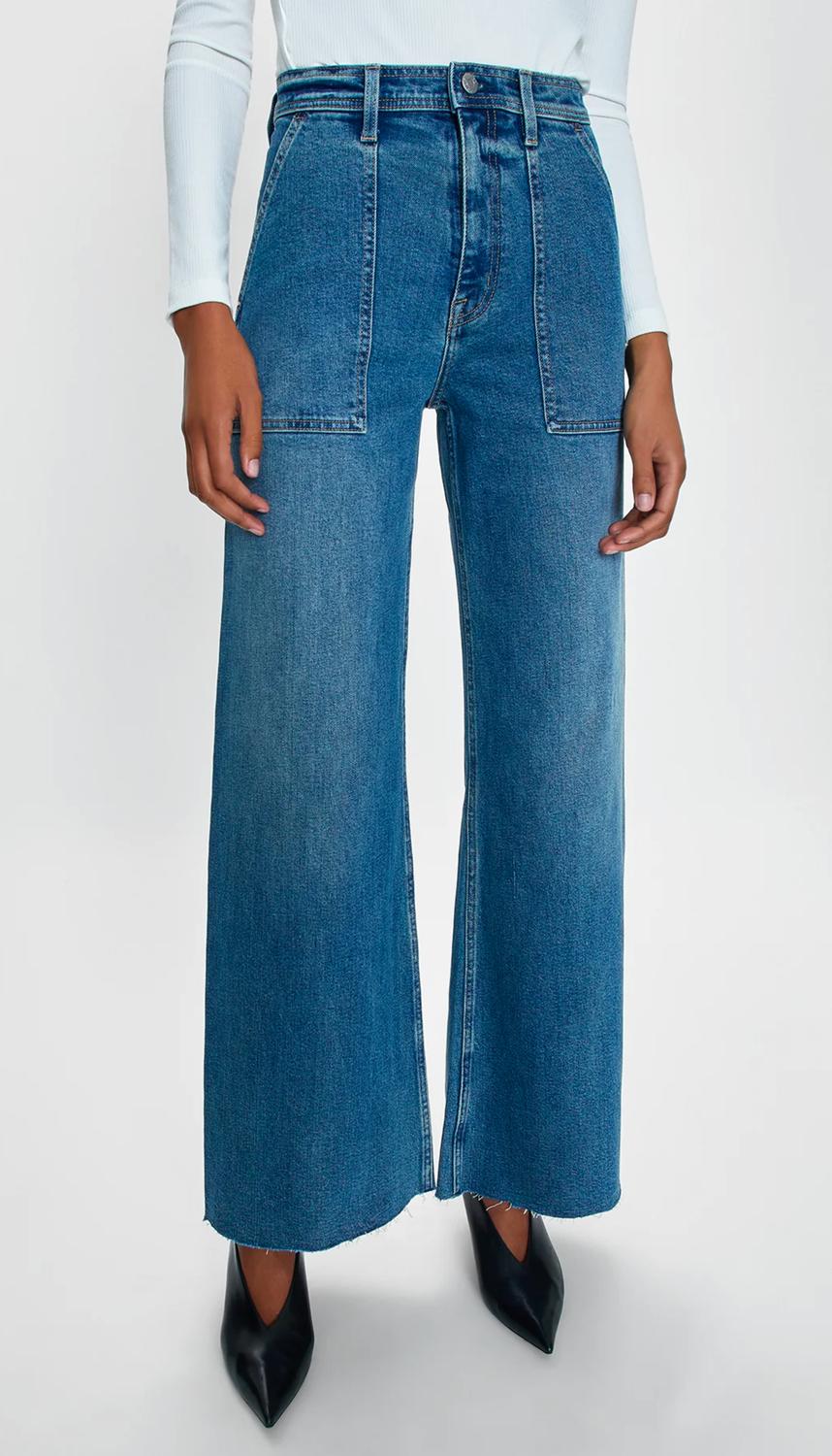 Pistola - Penny High Rise Wide Leg Jean