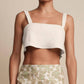 Hevron - Caitlyn Square Neck Crop Top