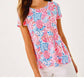 Lilly Pulitzer - Etta Scoop Neck Top