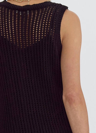 Entro - Knit Sleeveless Midi Dress