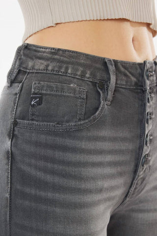 Kancan - High Rise Bootcut Jeans