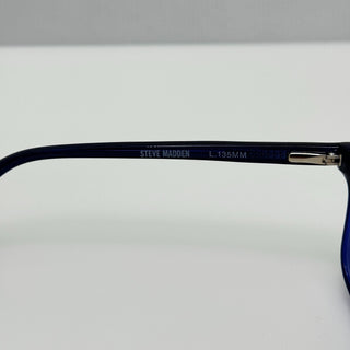 Steve Madden Eyeglasses Eye Glasses Frames Marbbled Navy 48-16-135