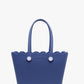 Jen & Co. - Women's Rose Scalloped Versa Tote With Interchangeable Straps