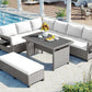 Tomax 5-Piece Outdoor Patio Rattan Sofa Set