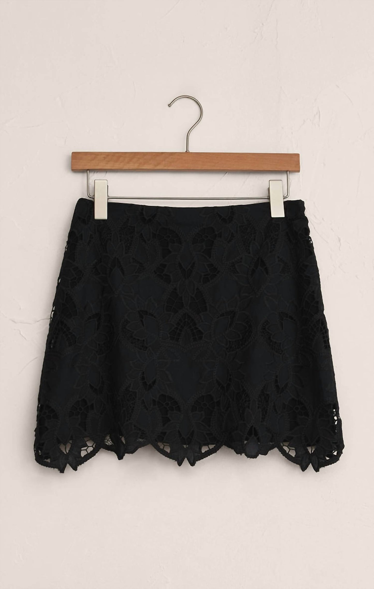 Z Supply - Siren Lace Siren Embroidered Mini Skirt