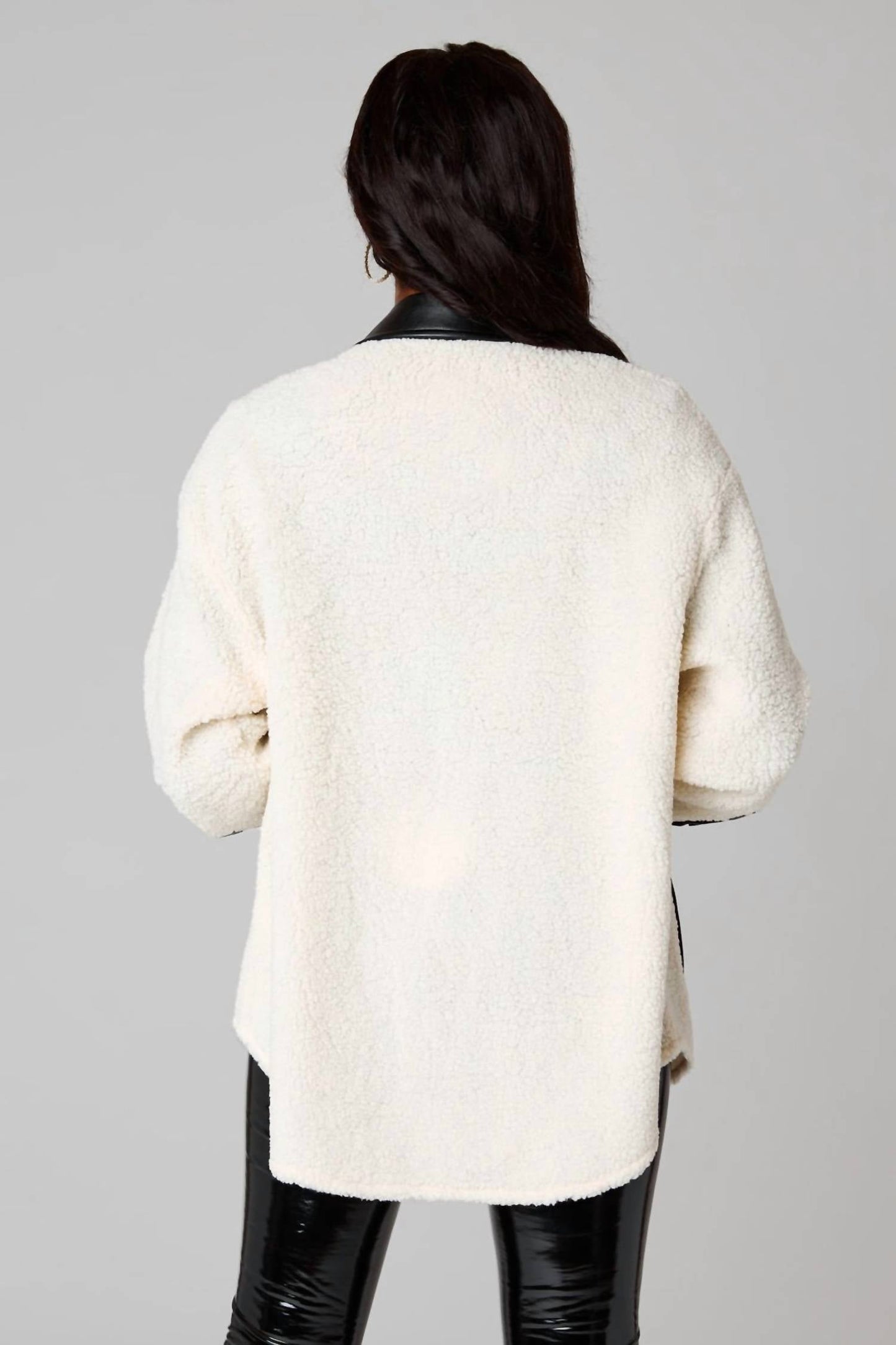 Buddylove - Rowen Sherpa Shacket