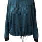 Eva Franco - Stripe Brit Wit Sweatshirt Top