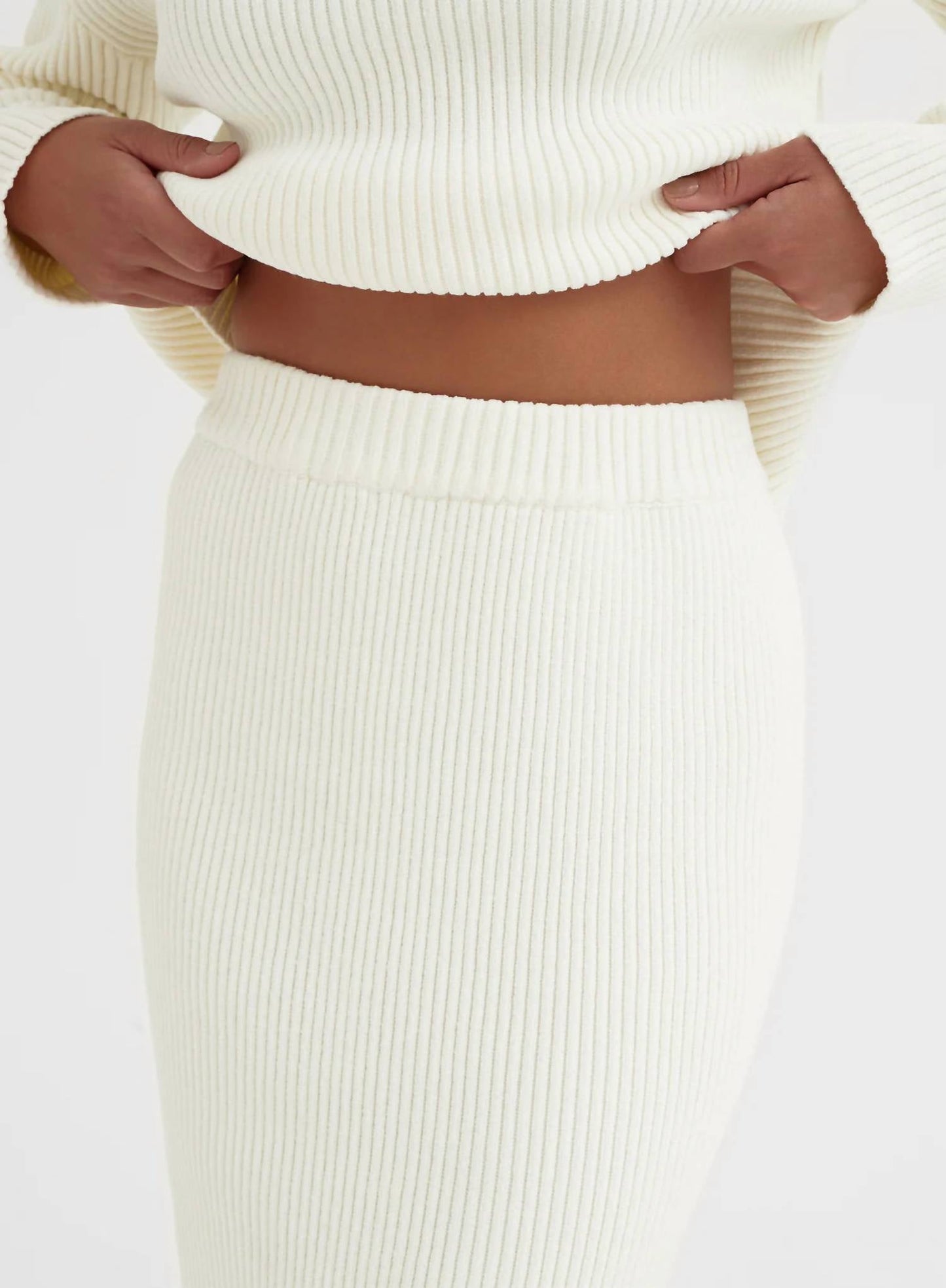 4Th & Reckless - Women's Knitted Maxi Skirt