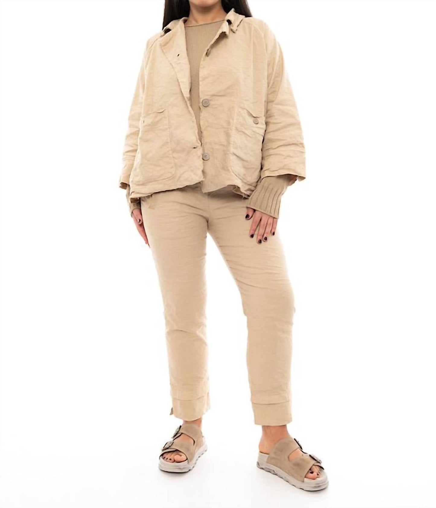 Aequamente - Cotton Wrinkled Jacket