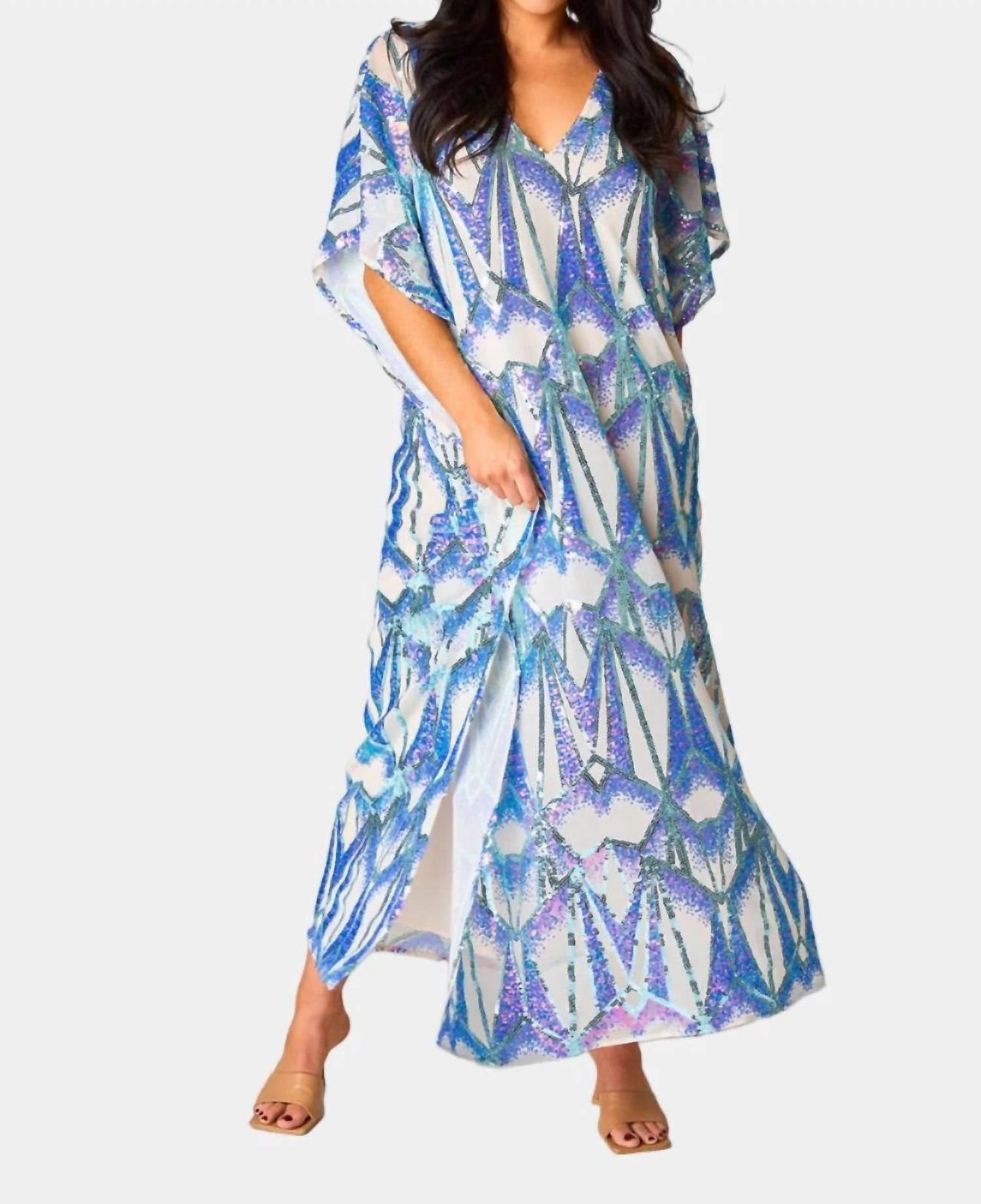 Buddylove - Sequin Caftan Maxi Dress