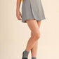 &Merci - Houndstooth Pleated Shorts