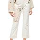 Free People - Women's Floral Vintage High Rise Alive Boyfriend Jeans